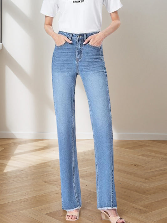 2025 New Women's Jeans, Denim Wide Leg Pants, Suitable For All Seasons