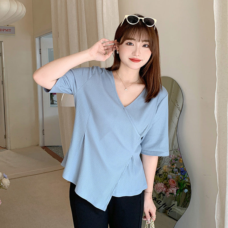 Ladies Spandex Casual Top