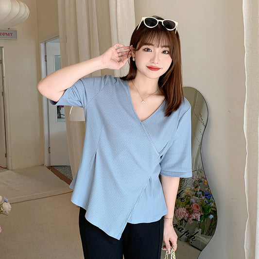 Ladies Spandex Casual Top