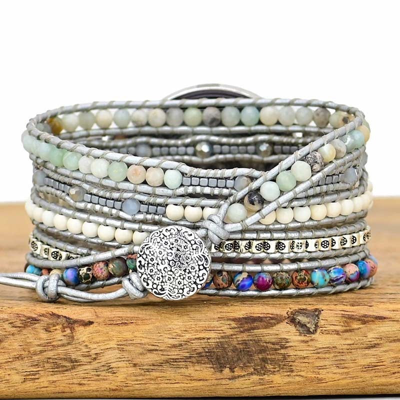 Sleek Simple Boho Winding Braided Bracelet