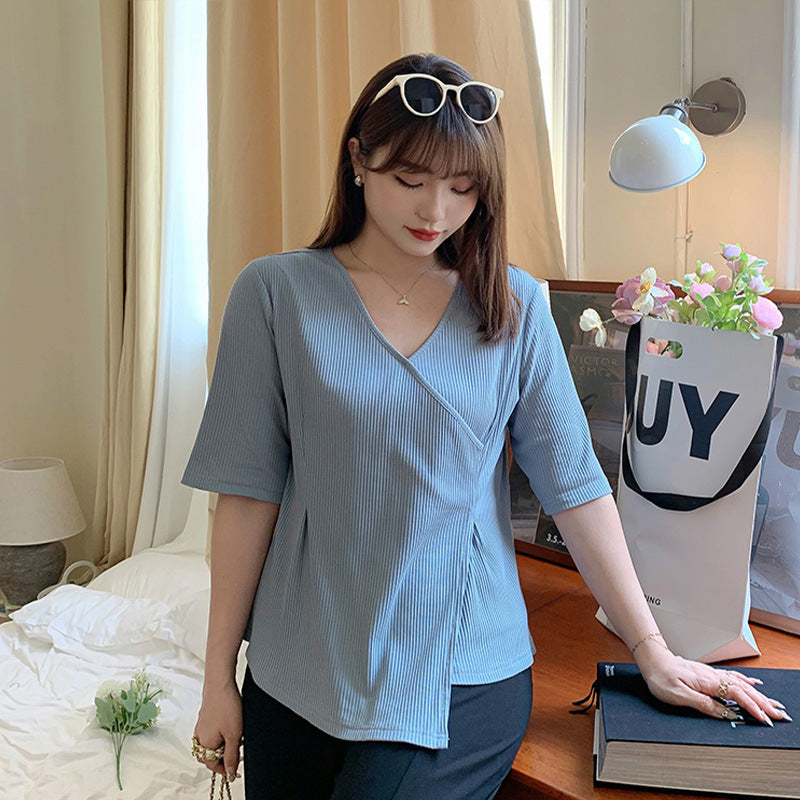 Ladies Spandex Casual Top